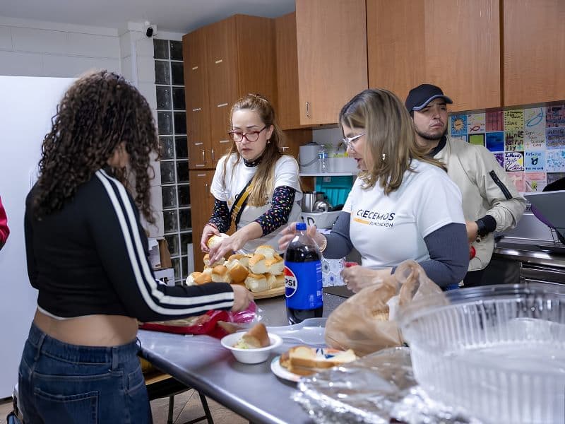 Voluntarios que hacen la diferencia